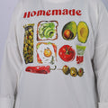 Homemade — Kitchen Art Graphic Oversized Long Sleeve Tee