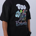 Too Many — It's Not Enough — Graffiti Bird Oversized Tee